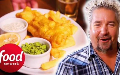 Diners, Drive-ins and Dives with Guy Fieri in London (Citizen Pictures/Food Network)