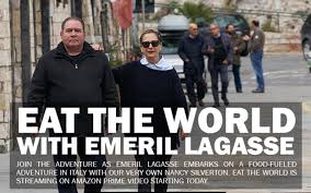 Eat the World, Emeril Lagasse and Nancy Silverton (Ugly Brothers Studios/Amazon)